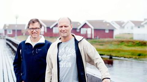 Brødrene Kristian og Roger Adolfsen eier Hero Norge, som i fjor omsatte for 850 millioner kroner. Foto: Fartein Rudjord