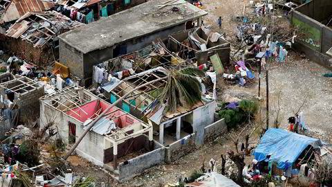 Fredag ettermiddag var 478 mennesker bekreftet omkommet på Haiti, ifølge Reuters. 
                  Foto: Carlos Garcia Rawlins/Reuters/NTB Scanpix