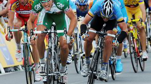 Thor Hushovd har gjort stor suksess i aksjemarkedet etter han la opp som proffsyklist i 2014. Bildet viser Hushovds målgang som vinner av den andre etappen i Tour de France i 2008.