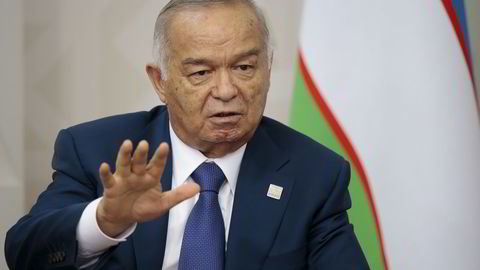 Usbekistans president Islam Karimov. Foto: Ivan Sekretarev/REUTERS/NTB SCANPIX