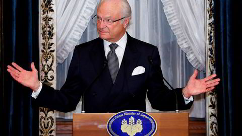 Sveriges konge Carl Gustaf den 8. besøkte i april Japan – og holdt en tale under en middag arrangert av statsminister Shinzo Abe. Like før solgte kongefamiliens aksjefond seg ut av H&M.