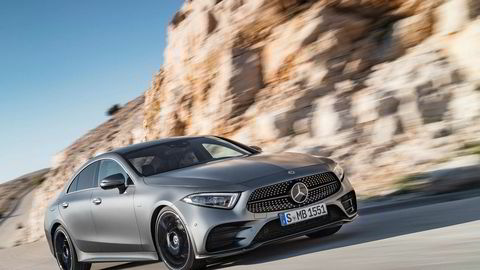 Tredje generasjon Mercedes-Benz CLS ble vist under bilutstillingen i Los Angeles i går.