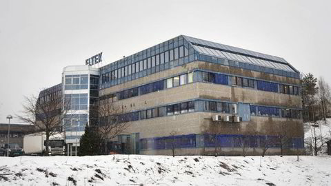 Elteks hovedkontor utenfor Drammen. Foto: Johannes Worsøe Berg