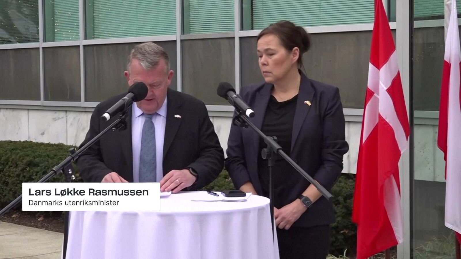 Danmarks utenriksminister etter USA-møtet: – Ulike synspunkter