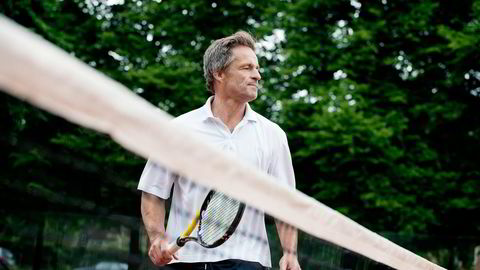 Investor Jan Haudemann- Andersen er også en ivrig tennisspiller. Foto: Thomas Haugersveen