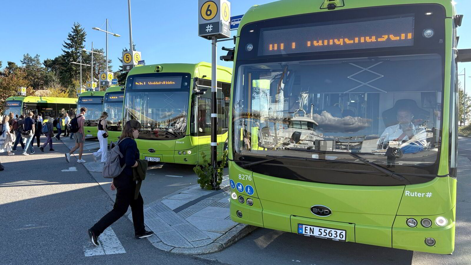 Kinesisk boom – har tatt en av seks nye busser siden 2020