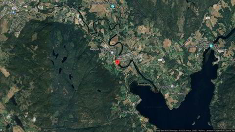 Området rundt Oredalen 15, Midt-Telemark, Telemark og Vestfold