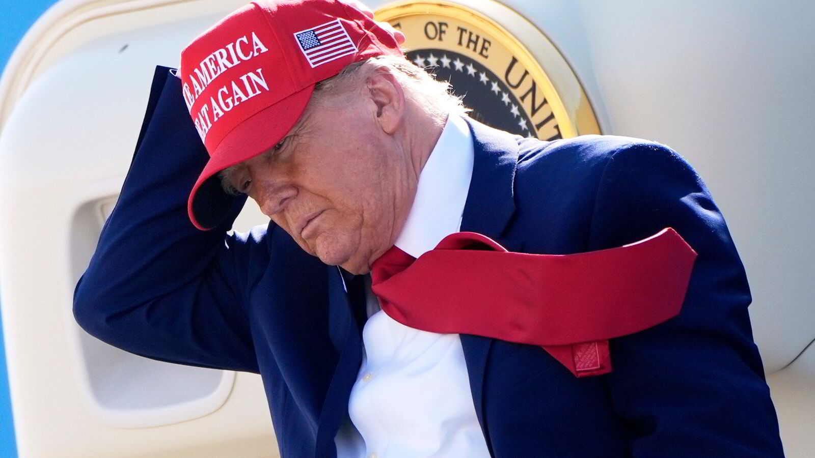 Det rakner for Trump