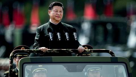 Kinas president Xi Jinping åpner for utenlandske eiere av bilfabrikker i Kina.