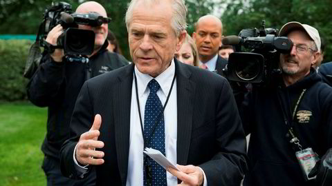 USAs handelsminister Peter Navarro mener presidentens handelspolitikk er en overveldende suksess for USA.