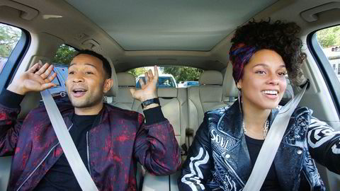 John Legend og Alicia Keys deltar i neste sesong av James Cordens virale videofenomen «Carpool Karaoke».