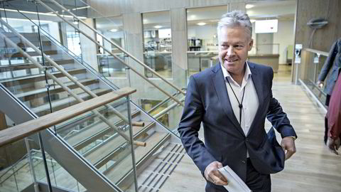 Oslo, 14.05.2014: Konsernsjef Helge Leiro Baastad vil fortsette merkevarebyggingen. Foto: Aleksander Nordahl