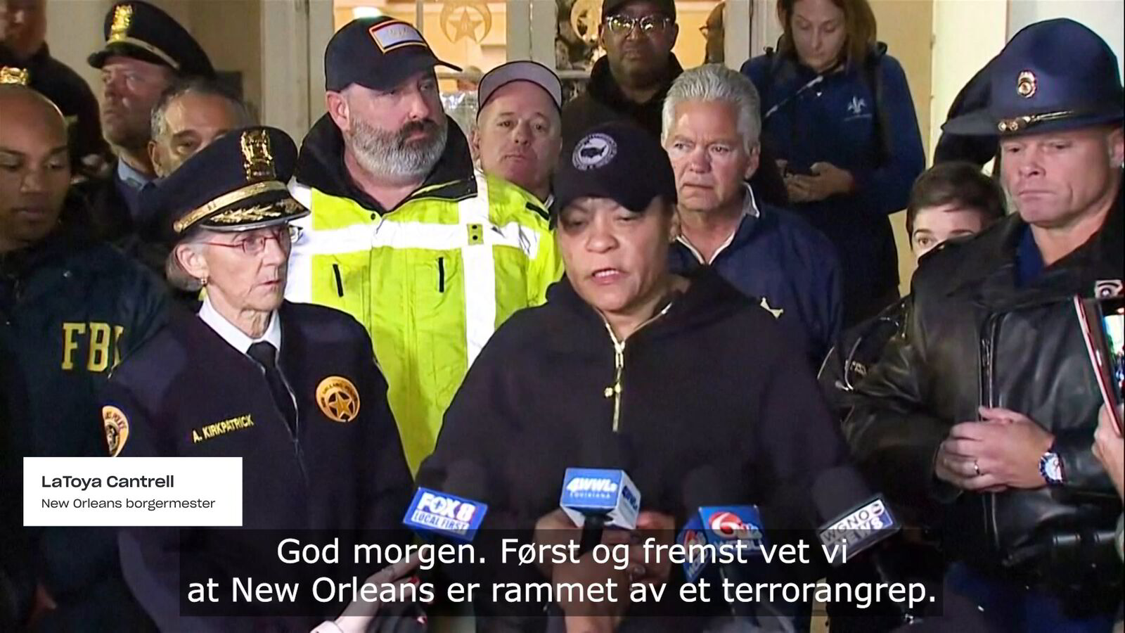 Ti mennesker drept i New Orleans: – Hold dere unna Bourbon Street