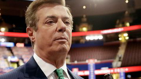 Trumps tidligere valgkampsjef Paul Manafort.