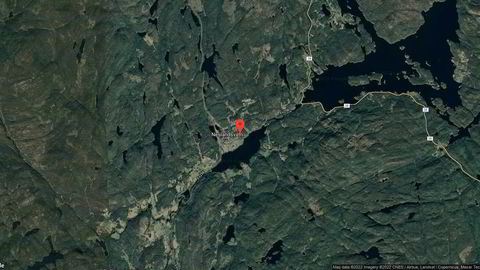 Området rundt Søndre Havna 14, Drangedal, Telemark og Vestfold