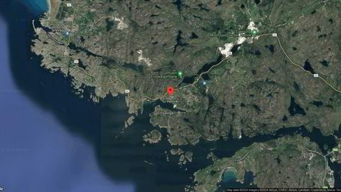 Området rundt Ingolf Hellands vei 4, Eigersund, Rogaland