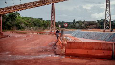 Fra Alunorte, Hydros aluminiumsraffineri Barcarena, Brasil.