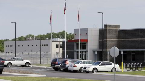 Det private fengselet Trousdale Turner Correctional Center i Hartsville Tennesee ble stengt for mottak av nye innsatte i mai i år, bare fire måneder etter det åpnet. Myndighetene avdekket alvorlige mangler ved vaktenes kontroll over de innsatte. Foto: Mark Humprey / AP / NTB SCANPIX