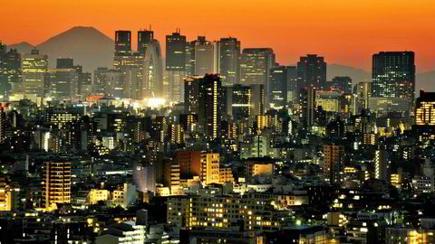 VOKSER. Tokyo vil ha over 30 millioner innbyggere inne 2030. Foto: AFP / NTB Scanpix