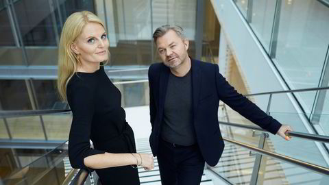 Gunn Kristin Olimstad i DLA Piper og Øystein Bonvik. Foto: Bård Gudim