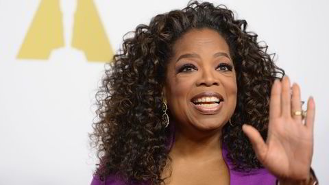 Oprah Winfrey har sikret seg ti prosent av det hardt prøvede slankeselskapet Weight Watchers. Bildet er tatt i forbindelse med et Oscar-arrangement i Los Angeles i februar i år. Foto: Robyn Beck/AFP/SCANPIX