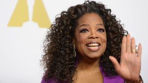 Oprah Winfrey har sikret seg ti prosent av det hardt prøvede slankeselskapet Weight Watchers. Bildet er tatt i forbindelse med et Oscar-arrangement i Los Angeles i februar i år. Foto: Robyn Beck/AFP/SCANPIX