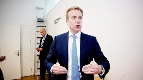 Utenriksminister Børge Brende mener Norge i sanksjonsspørsmålet er helt på linje med våre allierte i EU. Foto: Mikaela Berg