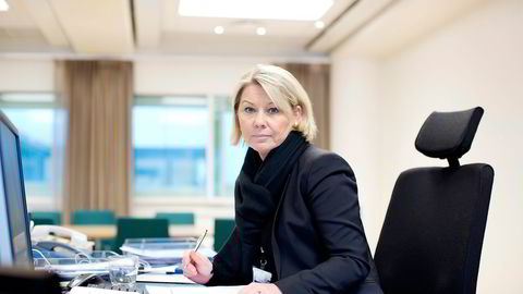 SALGSPROSESS. Næringsminister Monica Mæland (H) er i gang med salgsforberedelsene av Mesta. Foto: Øyvind Elvsborg