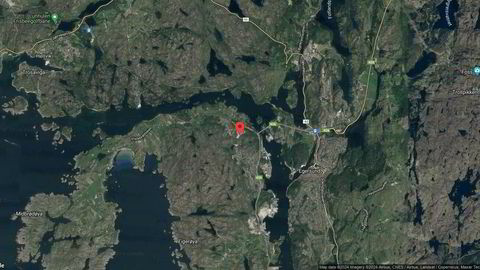 Området rundt Krukkeveien 57, Eigersund, Rogaland