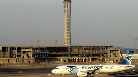 Et fly fra Egyptair, en Airbus A320 styrtet i Middelhavet, mellom Paris og Kairo. Foto: Airteamimages/AP/NTB Scanpix