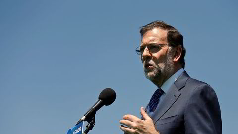 Spanias statsminister Mariano Rajoy har lovet skatteletter til velgerne. Sentralbanken sier dette vil føre til at det tar ytterligere ett år før landet når EUs budsjettkrav. Foto: Reuters/ NTB scanpix
