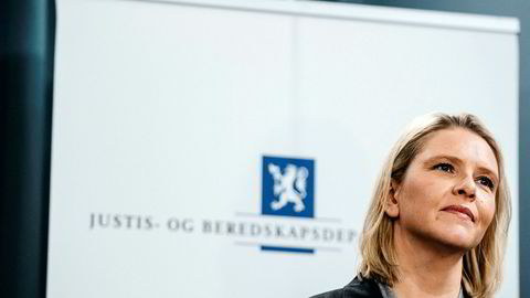 Sylvi Listhaug går av som justisminister.