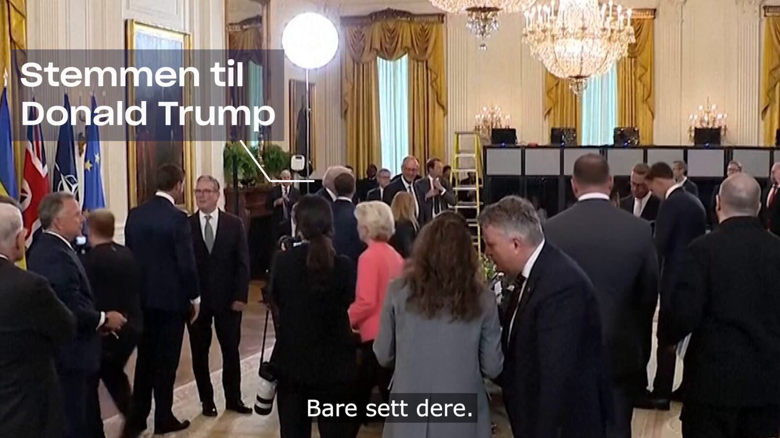 Trumps mikrofon sto på: – I think he wants to make a deal