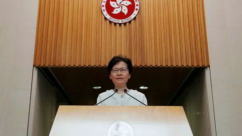 Hongkong's Chief Executive Carrie Lam attends a news conference in Hongkong, China September 10, 2019. REUTERS/Amr Abdallah Dalsh