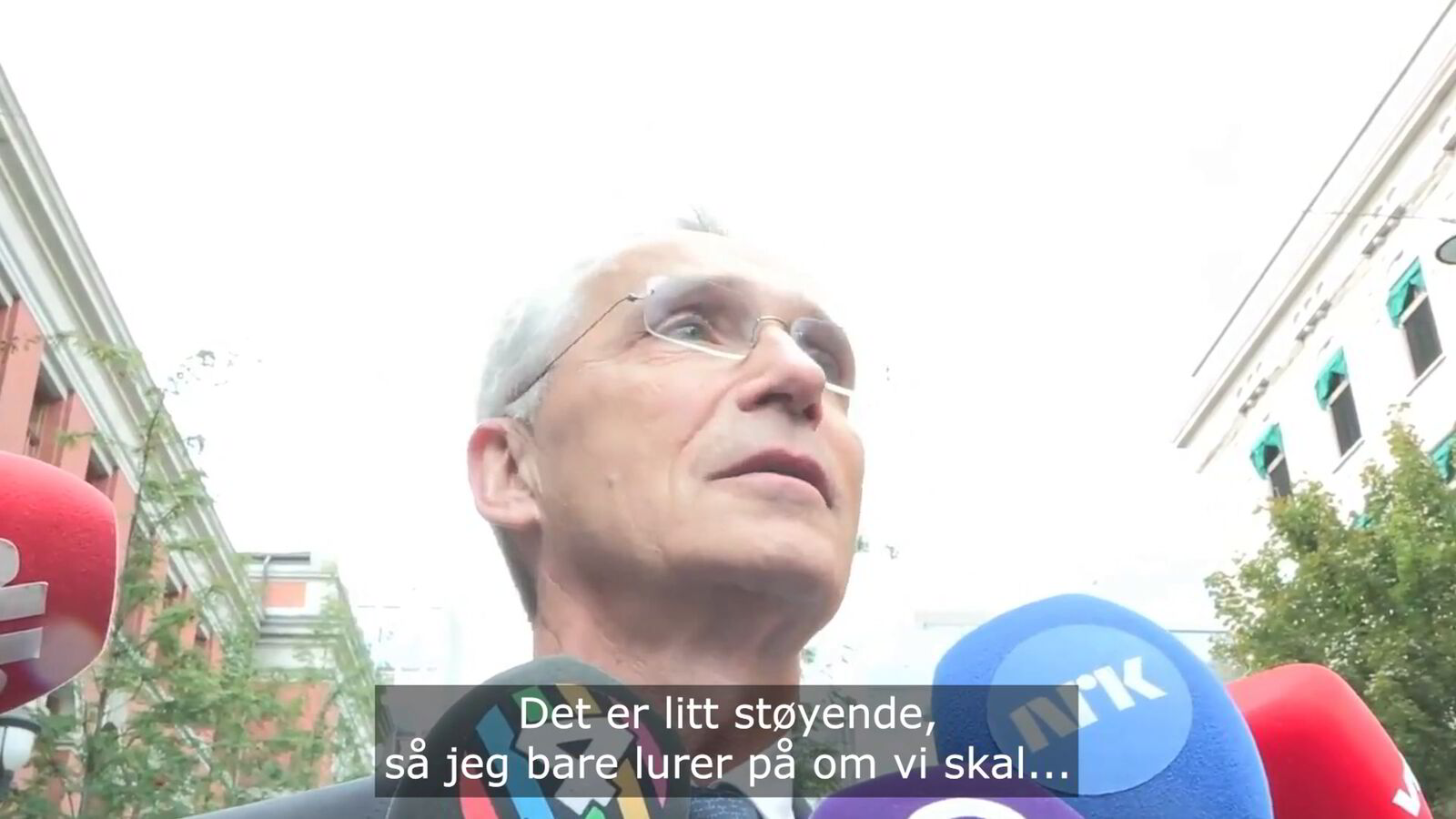Her forsnakker Stoltenberg seg: – Sa jeg noe feil isted?