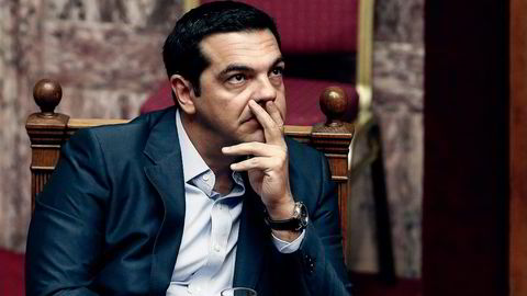 Hellas’ statsminister Aleksis Tsipras. Foto: Yorgos Karahalis,