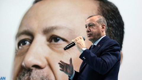 Tyrkias president Recep Tayyip Erdogan.