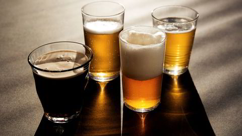 Øl i mange varianter lanseres på syv spesialpol i morgen tidlig. Foto: