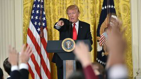 «The news is fake because so much of the news is fake», sa USAs 45. president. Donald Trumps tirader mot «mainstream media» eskalerte etter en oppsiktsvekkende pressekonferanse i februar 2017.