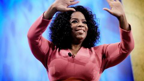Talkshowdronningen Oprah Winfrey skal ifølge Forbes være god for 24,2 milliarder kroner,