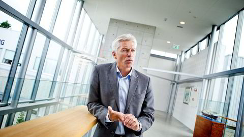 Bergen, 13.08.2013: Simen Lieungh, administrerende direktør i Odfjell Drilling. Her er han i deres kontorer på Sandsli i Bergen. Foto: Emil Weatherhead Breistein