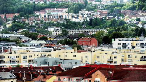 Nyboligmarkedet i Oslo falt i mai.