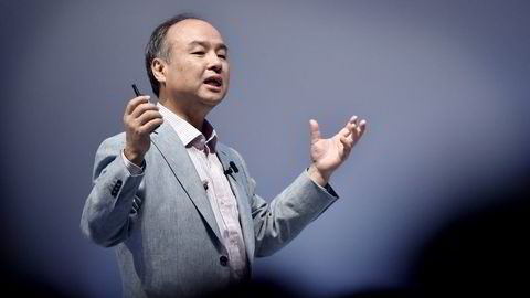 Softbank-sjef Masayoshi Son er kjent for å kunne identifisere nye trender og muligheter. Nå satser han stort på fremtidens teknologi gjennom oppkjøpet av ARM Holdings. Foto: Kazuhiro Nogi/AFP/NTB Scanpix