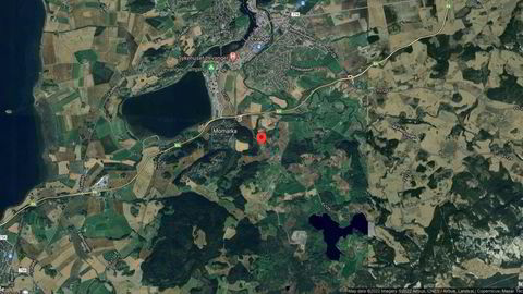 Området rundt Brubakken 13, Levanger, Trøndelag