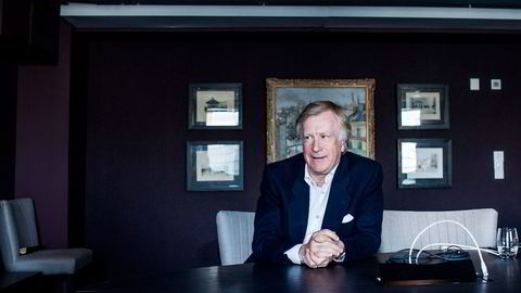 Trebarnsfar og eiendomsinvestor Carl Erik Krefting (62) forlot karrieren som forretningsadvokat i 2004 og satset på Søylen Eiendom. Foto: Adrian Nielsen