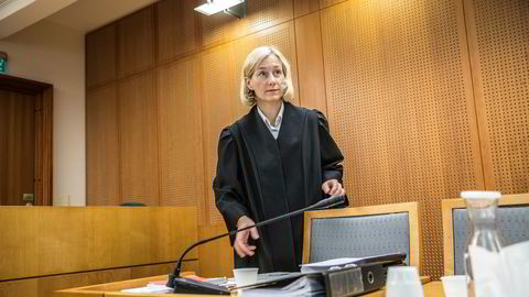 Kine Elisabeth Steinsvik er innstilt som ny dommer i Høyesterett. Her i Oslo tingrett for noen år siden, som regjeringsadvokat i den såkalte Neda-saken.