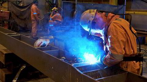 Bedringen i norsk industri fortsatte i oktober, ifølge ny aktivitetsmåling.  Illustrasjonsbilde. Foto: