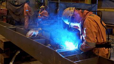 Bedringen i norsk industri fortsatte i oktober, ifølge ny aktivitetsmåling.  Illustrasjonsbilde. Foto: