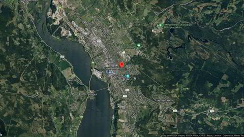 Området rundt Emma Gjelens veg 19, Lillehammer, Innlandet