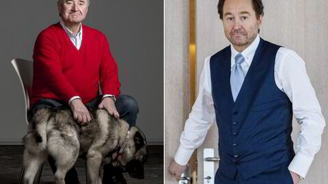 Christen Sveaas og Kjell Inge Røkke.